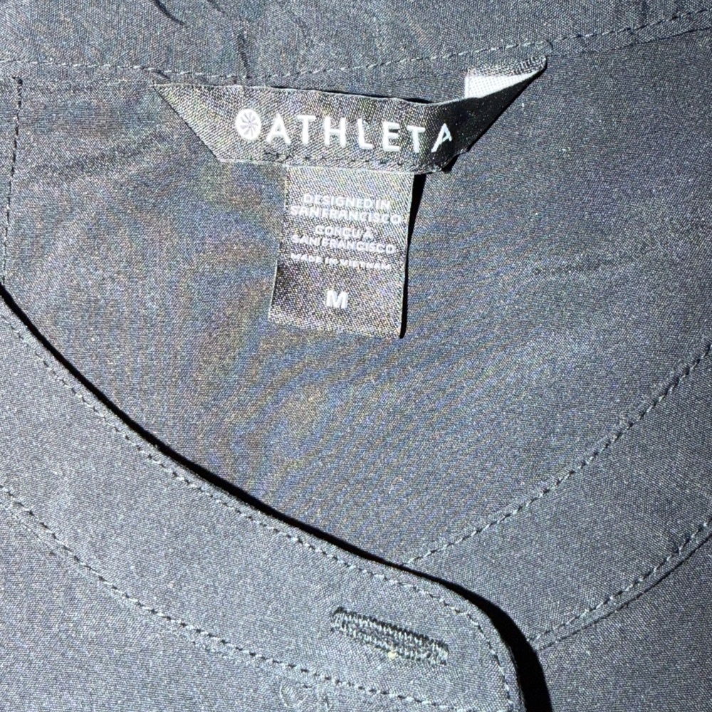 Athleta Performance Poplin Pullover Top Oversized… - image 3